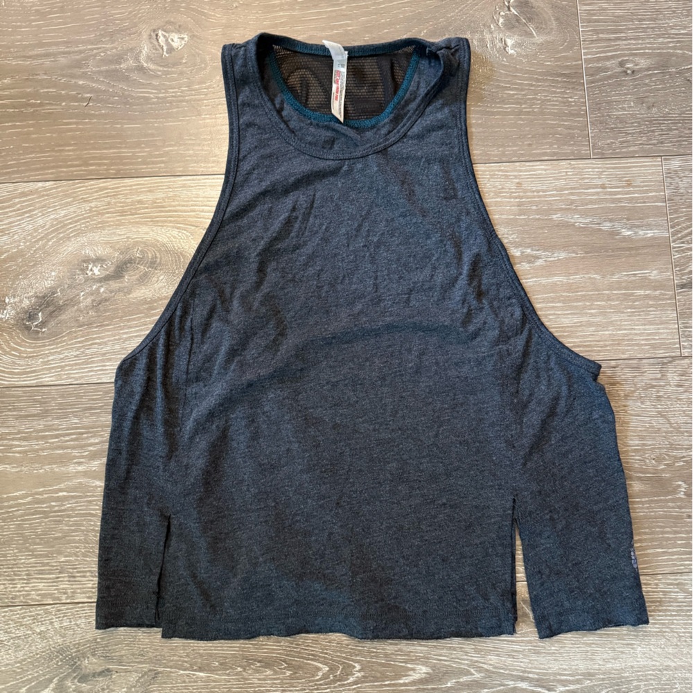 Free People Movement Grey Muscle Tank